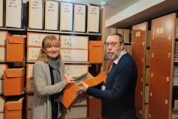 The delegation of the National Archives got acquainted with the experience of Lithuanian colleagues