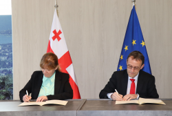 In order to promote the research endeavors of Georgian and German scientists, the memorandum was signed