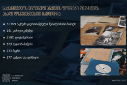 The National Archives of Georgia’s Collections Were Enriched with New Materials in 2024