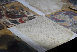 Original of the 17th century Document was discovered during the Restoration of the Manuscript’s Miniature