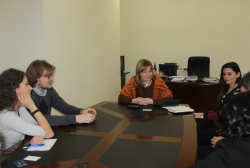 The Representatives of the European Association of History Educators visited the National Archives of Georgia