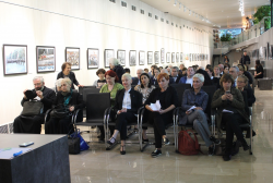 The Evening Dedicated to Guram Sharadze in the Exhibition Pavilion of the National Archives of Georgia