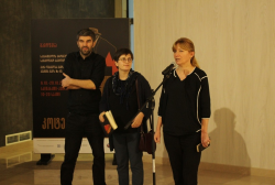 The Exhibition dedicated to Kote Mikaberidze at the National Archives Exhibition Pavilion