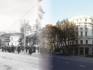  Old and Modern Tbilisi. Rustaveli Avenue