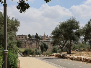 იერუსალიმის ჯვრის ქართველთა მონასტერი <br>
ქეთევან ასათიანის ფოტო, 2026 წელი. <br>
Georgian Monastery of the Cross in Jerusalem <br>
Photo by Ketevan Asatiani, 2026.