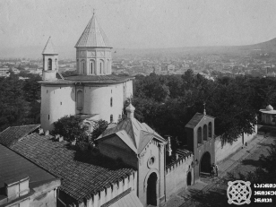 ქაშუეთის ტაძარი<br>
1890-1900 <br>
Kashveti Church<br>