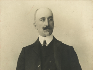 დავით იოსების ძე ბებუთაშვილი (1859–1923), მწერალი, პოლიტიკური მოღვაწე. <br>
[1890-იანი წლები].