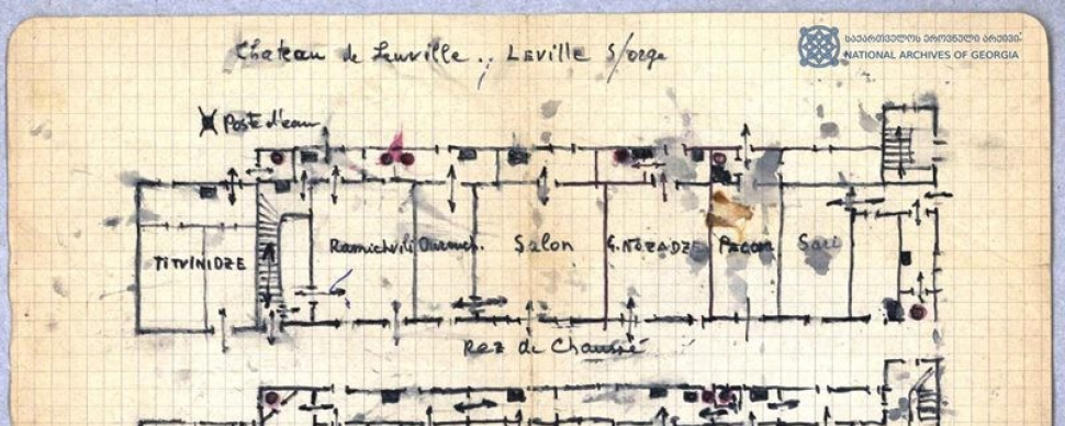 The Plan of Chateau Leuville, 1921 – Weekly Document