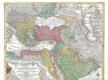 საქართველო თურქეთის იმპერიის რუკაზე, მსოფლიო გეოგრაფიული ატლასიდან.  შემდგენელი ტობიას კონრად ლოტერი. 1774-1784 წლები.  რუკა დაბეჭდილია აუსბურგში.  <br>
დედნის ციფრული ასლი საქართველოს ეროვნულ არქივს გადასაცა უკრაინის სახელმწიფო საისტორიო ცენტრალურმა არქივმა. <br>

Georgian on the map of Turkish Empire.   <br>
From the world Geographical Atlas created by Tobias Conrad Lotter in Ausburg. 1774-1784. The digital copy of the map was transferred to the National Archives of Georgia by the State Historical Archive of Ukraine.  <br>
