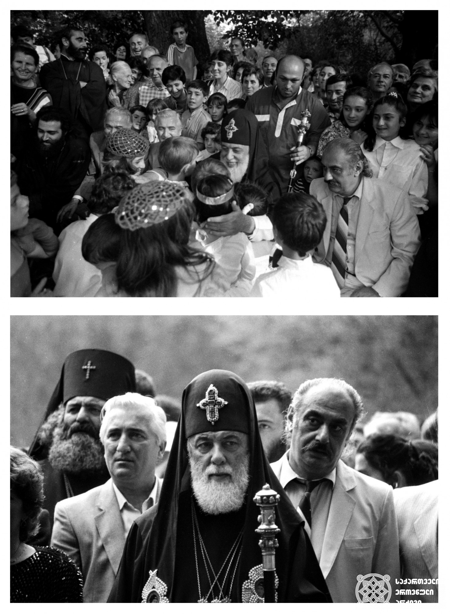 ილია II სრულიად საქართველოს კათოლიკოს-პატრიარქი <br>
სამეგრელო, 1989 წელი <br>
Ilia II, Catholicos-Patriarch of All Georgia <br>
1989